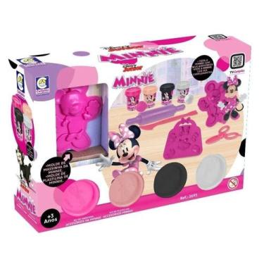 Imagem de Brinquedo Kit de Massinhas De Modelar Minnie Acessórios Disney COTIPLÁ