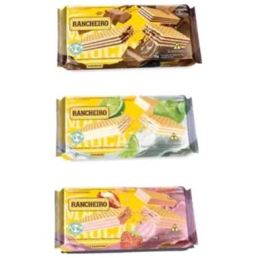 Imagem de KIT COM 9 - Wafer zero lactose - zero leite - 3 unidades de cada. - ra