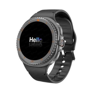 Imagem de Relógio Inteligente Ultra Clássico Masculino Com Tela AMOLED HD, Fitne