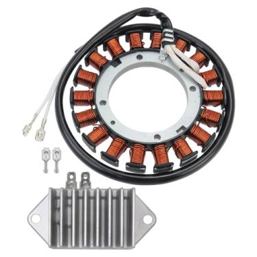 Imagem de Estator de 15 AMP 237878-S 54-755-09-S e regulador de tensão 4140306S 4140322-S Adequado para Kohler K482 K532 K582 K161 K181 K241 CH18-CH25 CV11-C11-C18 V15 CVV 18-CV22 CH25S