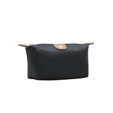 Imagem de Necessaire Feminina Organizadora Microfibra Chenson, Preto
