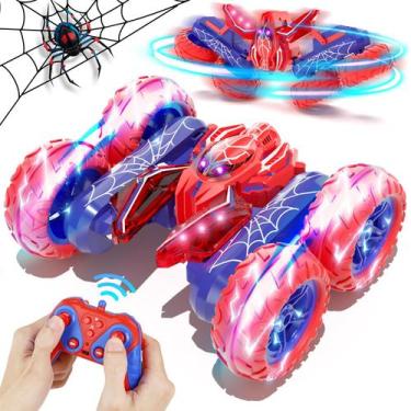 Imagem de Controle remoto RC Stunt Car SOGAWEBB Spider para meninos 4-12