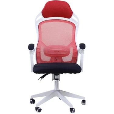 Imagem de Cadeira De Escritório Presidente Fortt Trento, Até 120Kg, Vermelha - Cpf11-v