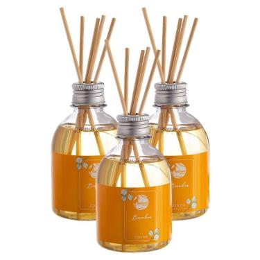 Imagem de Kit 03 Aromatizador De Ambiente Bamboo Pantanal Aromas 270Ml