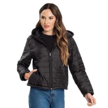 Imagem de Jaqueta Puffer Fem Rovitex Endless com Capuz Matelassê-Feminino