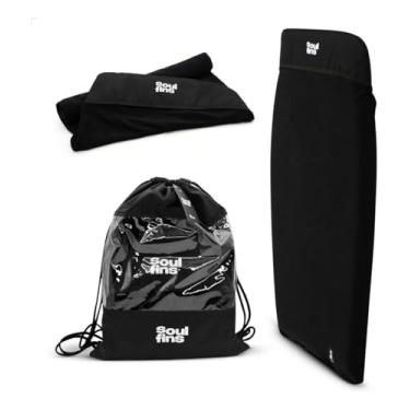 Imagem de Soulfins - Capa Toalha Prancha de Surf Bodyboard + Mochila Exclusiva Proteção Capa Camisinha Surf Body Surf Pranchinha de Body Capa Universal