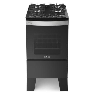Imagem de Fogão 4 Bocas Mesa de Vidro Automático Itaglass Plus Preto