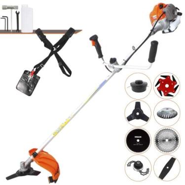 Imagem de Cortador de Grama Lateral Vulcan VR430P 43cc 1,7HP Completa Com Carret