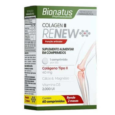 Imagem de Colagen comprimidos tipo ii renew c/60 comp bionatus