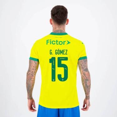 Imagem de Camisa Puma Palmeiras III 2025 15 G. Gómez, EG