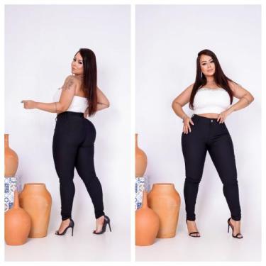 Imagem de Calça feminina preta skinny - Deboche jeans, 46