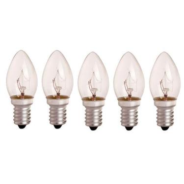 Imagem de Lampada Chupeta E14 7W 127V Clara Kit com 5 Unidades - KIAN