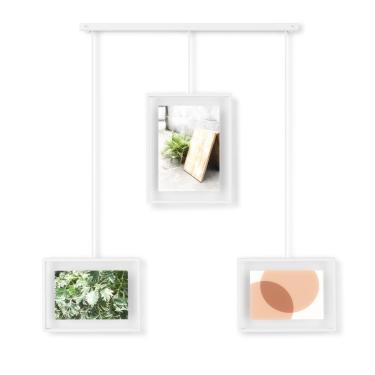 Imagem de Porta Retrato Exhibit Branco Umbra