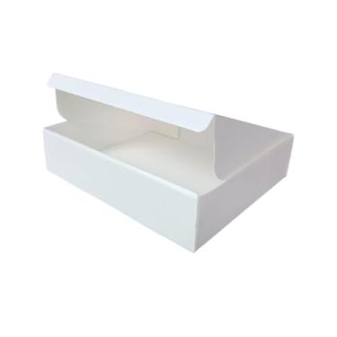 Imagem de 10 Caixas de Papelão 24x20x6 Branco Envios Cauzone Acessórios Papelaria