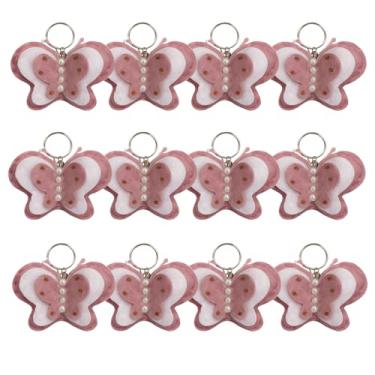 Imagem de Kit Lembrancinha de Maternidade 12 Unidades em Feltro Chaveiro - Borboletinha
