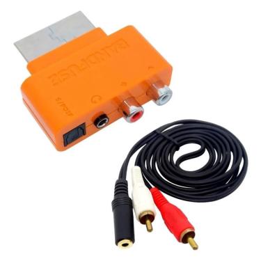 Imagem de Adaptador Conversor Para Ouvir Som Do Xbox 360 No Fone Som