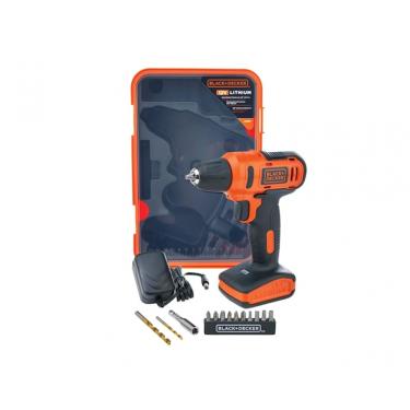 Imagem de Parafusadeira/Furad Bateria BeD 12V Biv+13 Pcs+Cx Transp