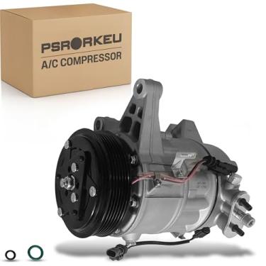 Imagem de Compressor de ar condicionado A/C com embreagem para Chevrolet Equinox 2012-2015 para Chevrolet Impala 2012-2013 para Chevrolet Impala Limited 2014-2016 para GMC Terrain 2012-2015 V6 3.0L 3.6L L4 2.4L