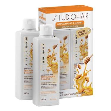 Imagem de Kit com Shampoo + Condicionador Muriel Restauraçao e Maciez 250ml