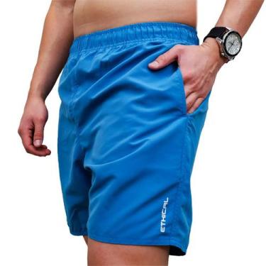 Imagem de Short Tactel Masculino Premium Azul - Ethical, P