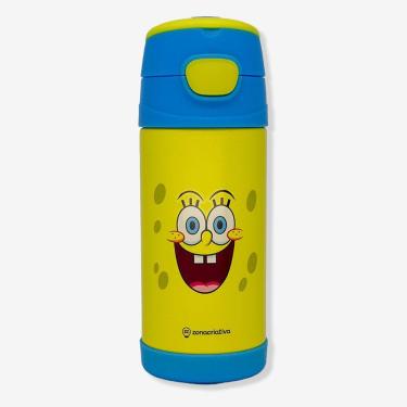 Imagem de Garrafa Térmica Infantil Top Handle Bob Esponja