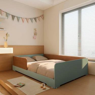 Imagem de Cama Infantil de Casal Montessoriana em 100% Mdf Premium Mark - FD