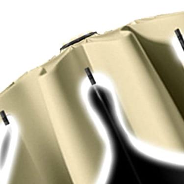 Imagem de Phefop Guarda-chuva Dobrável Automático Grande, à Prova D'água Com Faixa Reflexiva para Dias Ensolarados ou Chuvosos, Alça Confortável para Homens e Mulheres (Cáqui claro)