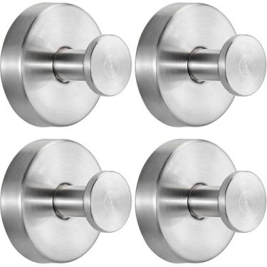 Imagem de Ganchos de ornamento, ganchos de ventosa atualizados, cabides de guirlanda para porta da frente, toalheiros, cabide de manto 2 em 1, cabide de meia de lareira sem broca, guirlanda, para Natal, feriado