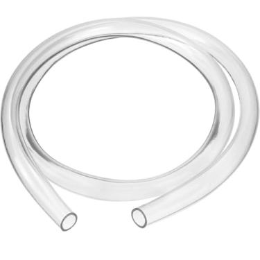 Imagem de Yesallwas Tubo de vinil transparente de 1,6 m - 16 mm ID x 20 mm OD, tubo de mangueira de PVC de plástico translúcido para bomba de ar de água