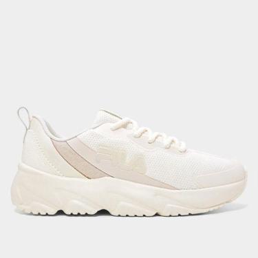 Imagem de Tênis Fila Emotion Feminino, Bege, 34