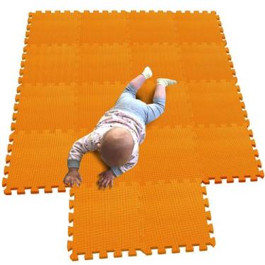 Imagem de Puzzle Play Mat MQIAOHAM 18 peças de piso de espuma macia para bebês