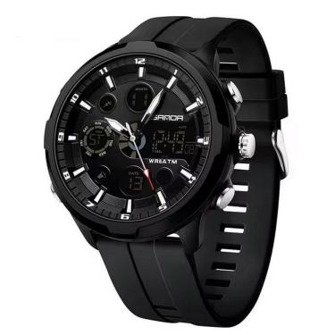 Imagem de Relógio Digital Masculino Estilo Esportivo Duplo Display  Á Prova d`água