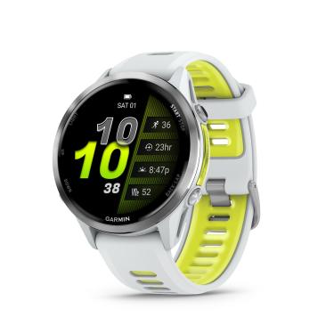 Imagem de Garmin Relógio Forerunner 970 Marfim com Amarelo 47mm com Monitor Cardíaco de Pulso e GPS