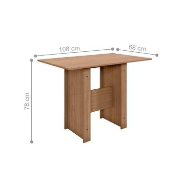 Imagem de Mesa de Jantar 4 Lugares Winchester Carvalho