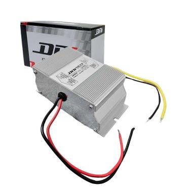 Imagem de Conversor Tensão Eletrônico 24V Para 12V 120W 10A Universal