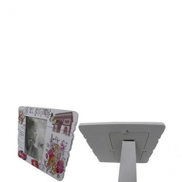 Imagem de Porta Retrato Moldura Foto 10x15 Retro Paris Fotografia Flor (mad-6702-17)