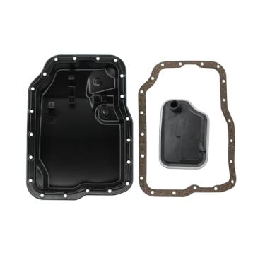 Imagem de DriveFix Cárter de óleo de transmissão do motor e filtro de transmissão com junta de plugue de drenagem para Ford Transit Connect Fusion Focus para Mazda 2 3 5 6 Sport Protege Protege5 para Mercury