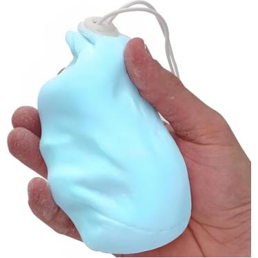 Imagem de Literal Savage Bola de giz de escalada sem bagunça para levantamento, escalada, ginástica e crossfit – Bola de giz recarregável com carbonato de magnésio puro para mãos secas e melhor aderência – 65 g