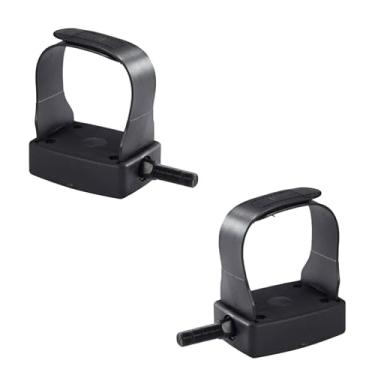 Imagem de CHENZILIN Pedal de bicicleta ergométrica interna com alça 9/40.6 cm 1/5.1 cm Pedais de bicicleta reclinados estacionários para bicicleta rotativa