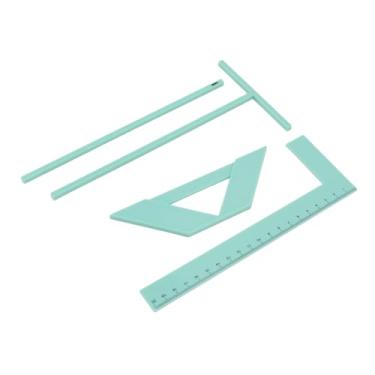 Imagem de SUNGOOYUE Kit de Régua de Encadernação, Conjunto Completo de Acrílico, Ferramenta de Canto de Precisão para Bordas Polidas, Ideal para Projetos de Artesanato Em Papel