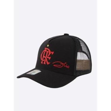 Imagem de Boné Flamengo Zico Silk 3D-Masculino