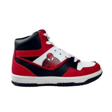 Imagem de Tênis Spider-Man Marvel Casual Cano Alto Meninos Original-Masculino