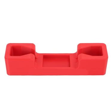 Imagem de SPYMINNPOO Suporte de Carro RC, Suporte de Trabalho Estável Com Slots de Ferramentas para Carro de Controle Remoto Escala SCX24 FCX18 FCX24 1/18 1/24 (Vermelha)