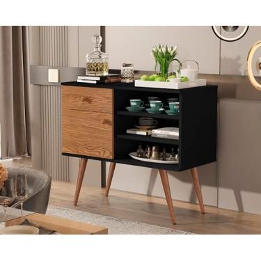 Imagem de Aparador Ferrari - JM3 Moveis (Preto/Nature)