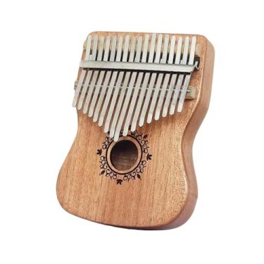 Imagem de Piano de dedo profissional Kalimba de 21 teclas para iniciantes kalimba profissional