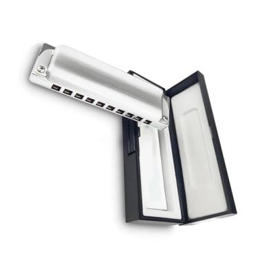 Imagem de Gaita profissional de 10 furos gaita diatônica folk blues harpa instrumento de sopro profissional (cor: Gb)