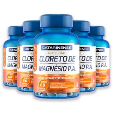 Imagem de Kit 5 Cloreto de Magnésio P.A. 60 Comprimidos Catarinense