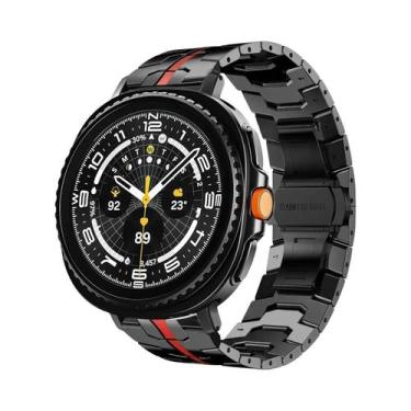 Imagem de Pulseira De Aço Inoxidável Para Samsung Galaxy Watch 40mm 44mm 47mm Cl