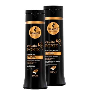 Imagem de Kit Haskell Cavalo Forte Shampoo e Condicionador Original 300ml