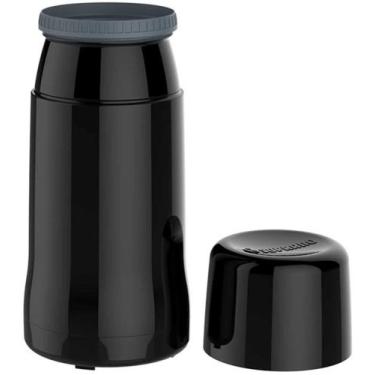 Imagem de Garrafa Termica de Café Chá Pequena 250ml Rosca Preta Soprano, 250ml, 